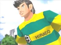 une photo d'Ã©cran de Captain Tsubasa sur Sony Playstation 2